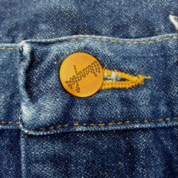 VINTAGE WRANGLER High Rise Dark Wash Western Style Blue Jeans 31 x 29 - Picture 6 of 10